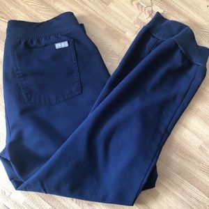 Figs Zamora Joggers, S/P small petite, Navy Blue EUC